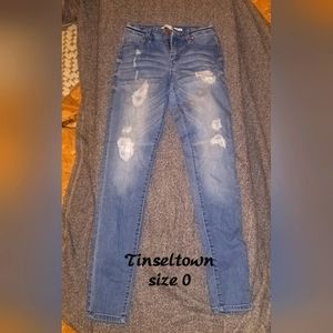 Tinsel town size 0 jeans